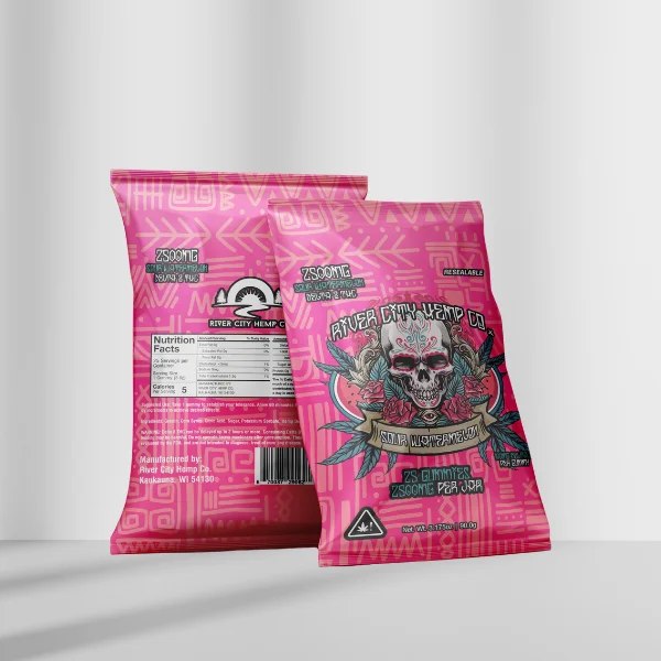 Custom 6.5x9" Chips Mylar Bags
